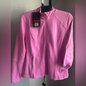 Spyder Women's Bubblegum Pink Full-Zip Utility Jacket